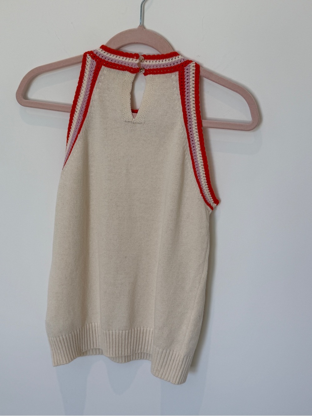 Boden Cream Knit Halter top - Picture 6 of 7